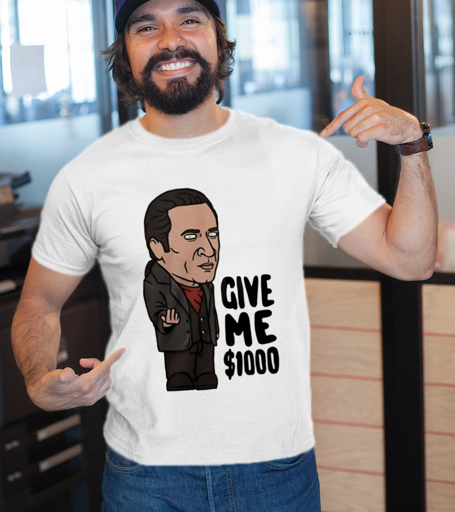 The Sopranos Furio Giunta Cartoon Give Me $1000 T-Shirt