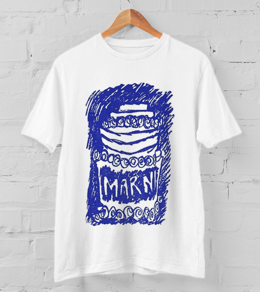 Travis Kelce 30th Anniversary Marni Runway Cool Collaboration T-Shirt