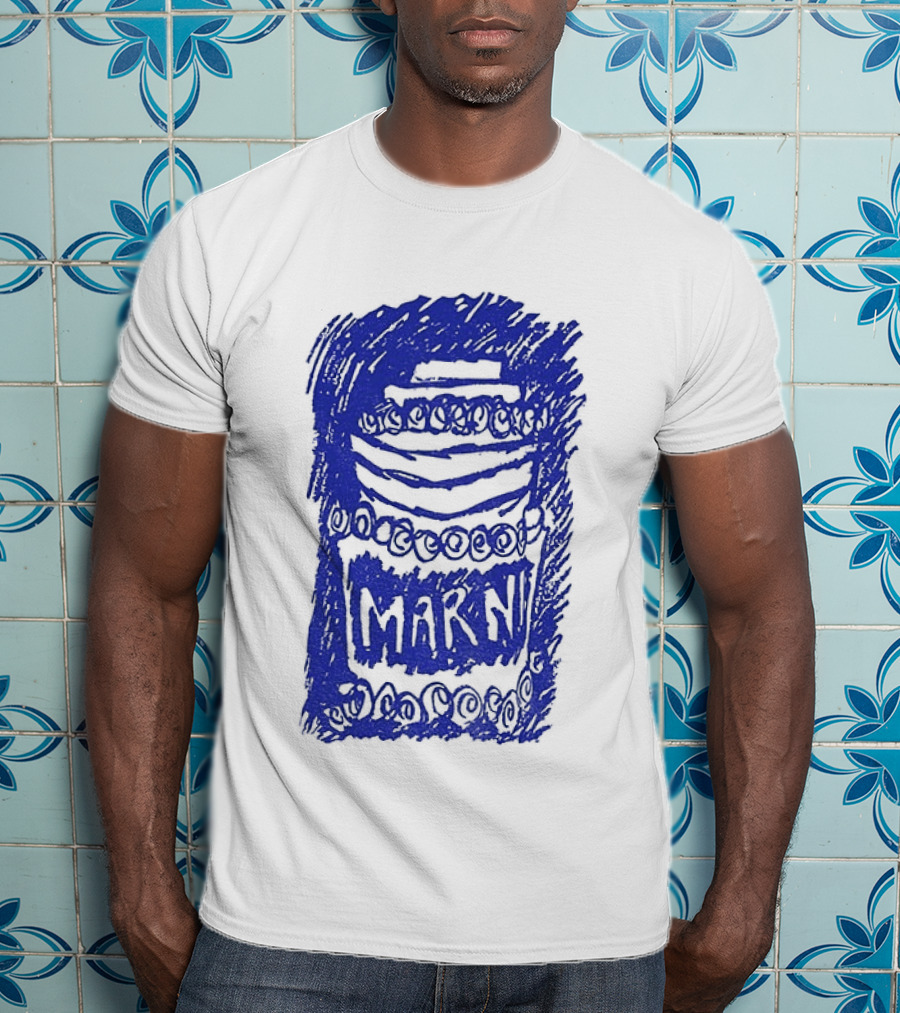 Travis Kelce 30th Anniversary Marni Runway Cool Collaboration T-Shirt