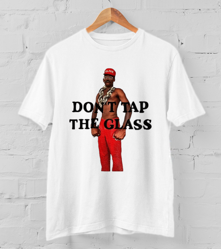 Tyler The Creator Don't Tap The Glass Red Pants Chain Glasses T-Shirt
