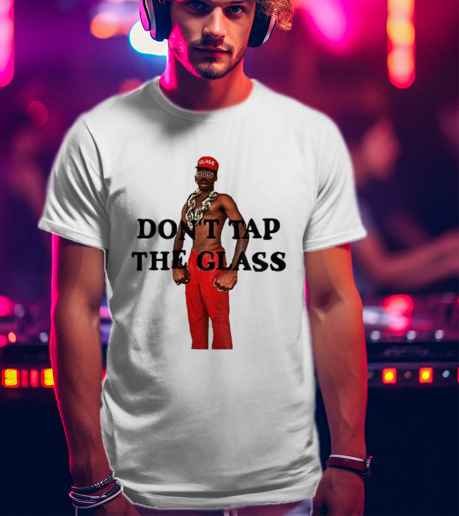 Tyler The Creator Don't Tap The Glass Red Pants Chain Glasses T-Shirt