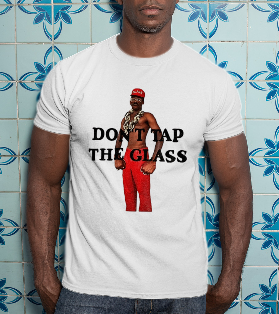 Tyler The Creator Don't Tap The Glass Red Pants Chain Glasses T-Shirt