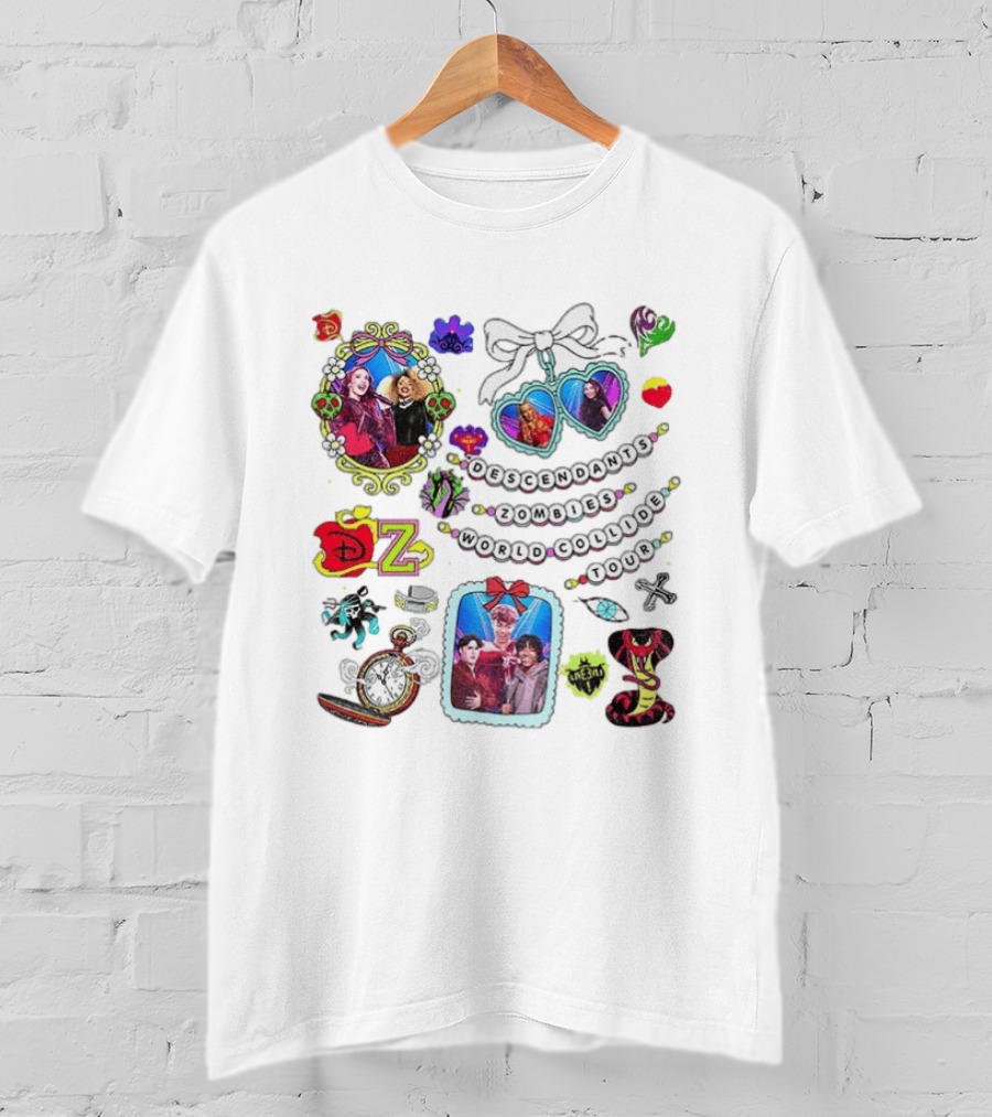 Descendants Zombies World Collide Tour T-Shirt