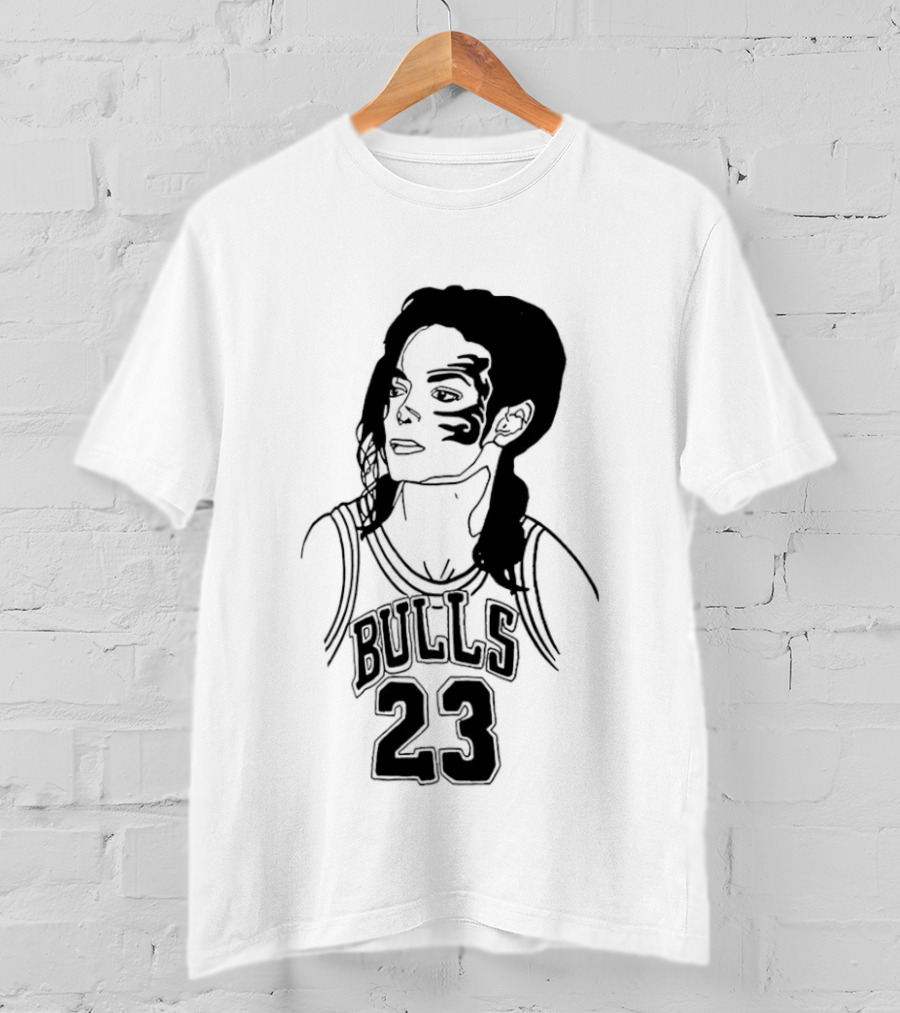 Chicago Bulls 23 Triple Mike Jordan Jackson Tyson Mashup T-Shirt