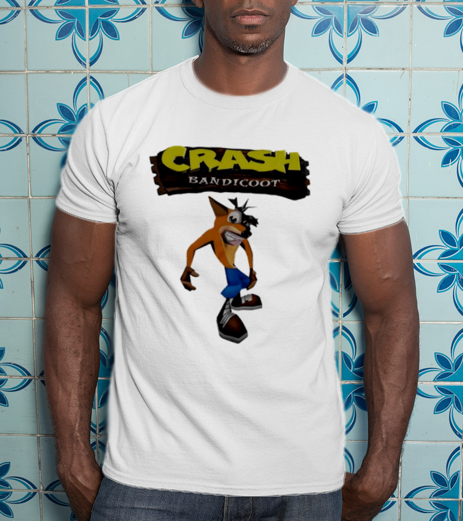 Crash Bandicoot Video Game Classic Gaming T-Shirt