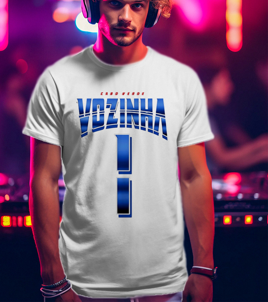 Vozinha Cabo Verde No 1 Number T-Shirt