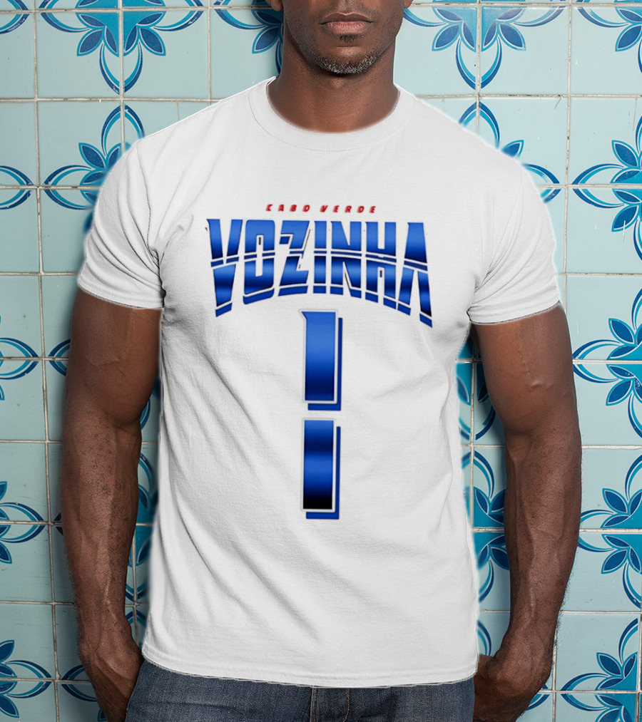 Vozinha Cabo Verde No 1 Number T-Shirt