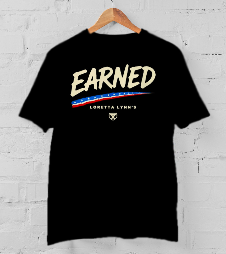 26 LLMX Earned Loretta Lynn's Stars And Stripes T-Shirt