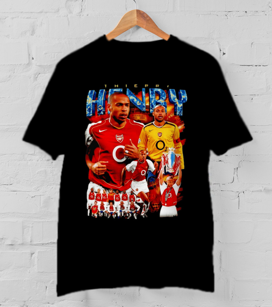 Thierry Henry Arsenal Highbury Legends Collection 1999 2006 T-Shirt