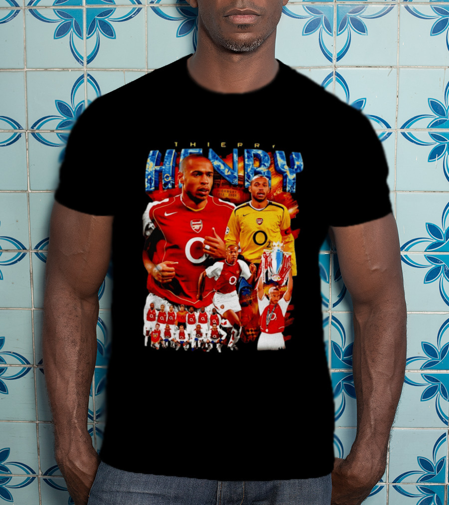 Thierry Henry Arsenal Highbury Legends Collection 1999 2006 T-Shirt