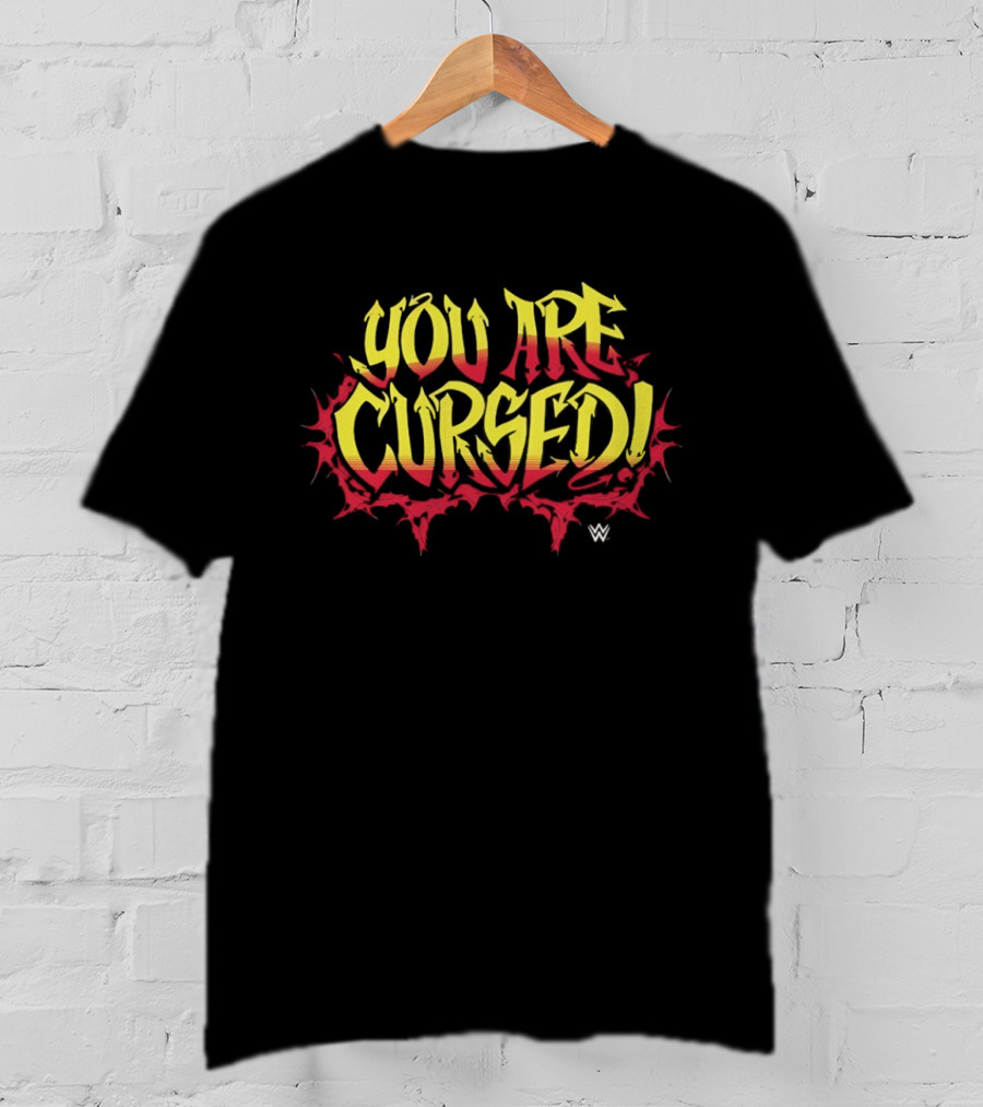 Danhausen WWE You Are Cursed Vector T-Shirt
