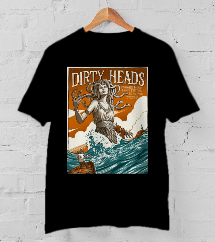 Dirty Heads Everwild Music & Arts Festival Thornville Ohio July 31 2026 T-Shirt