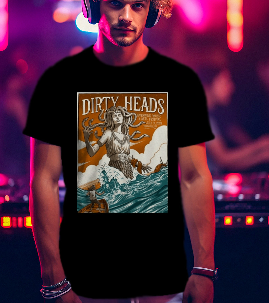 Dirty Heads Everwild Music & Arts Festival Thornville Ohio July 31 2026 T-Shirt