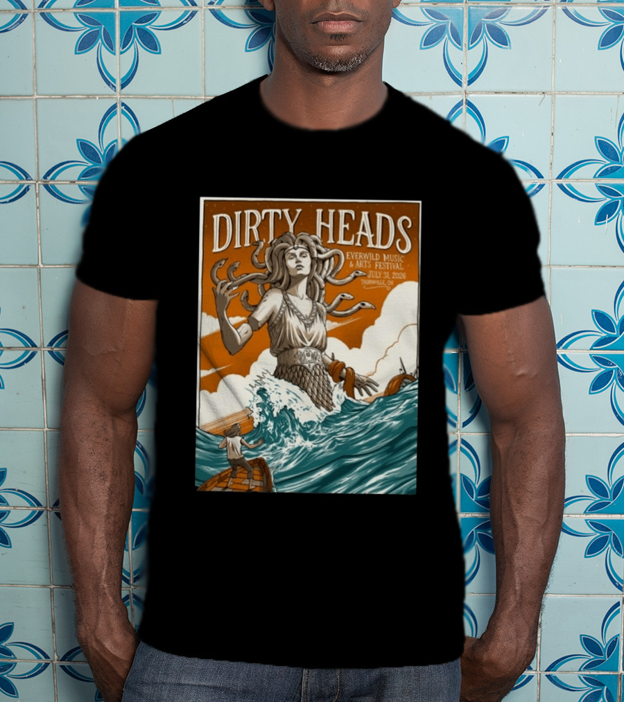 Dirty Heads Everwild Music & Arts Festival Thornville Ohio July 31 2026 T-Shirt
