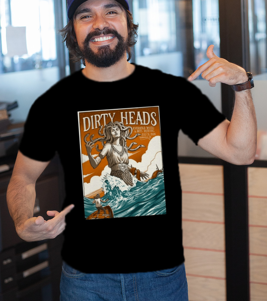 Dirty Heads Everwild Music & Arts Festival Thornville Ohio July 31 2026 T-Shirt