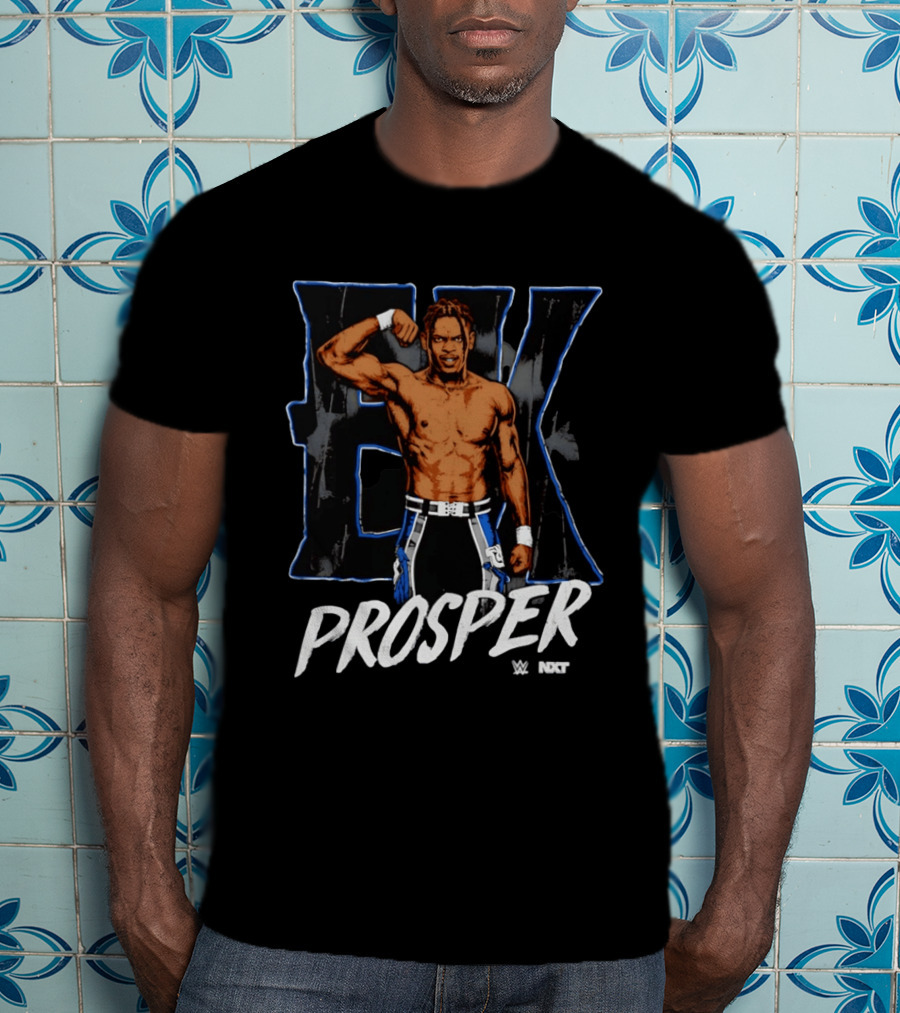 EK Prosper WWE NXT Wrestler Flexing T-Shirt