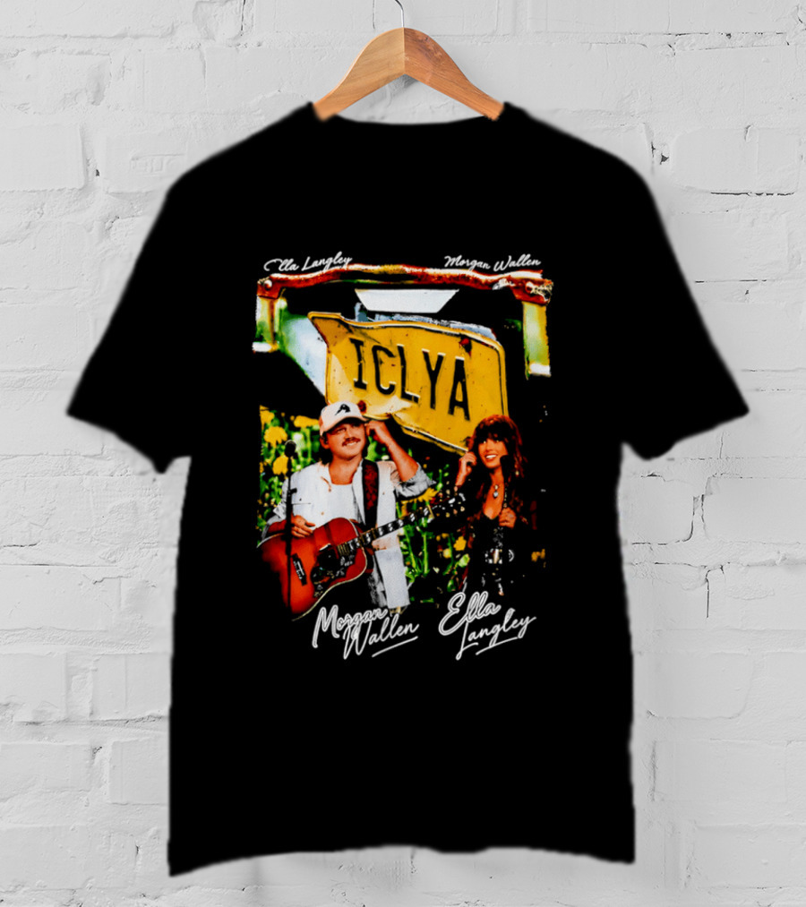 Morgan Wallen Ella Langley ICLYA Collaboration T-Shirt