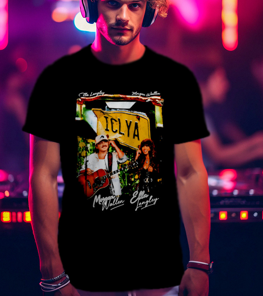 Morgan Wallen Ella Langley ICLYA Collaboration T-Shirt