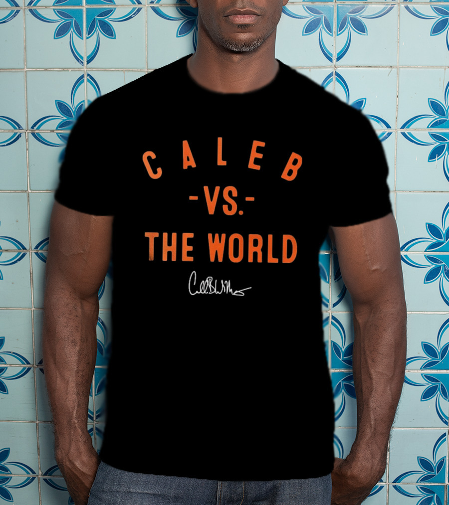 Caleb Williams VS The World 2026 Chicago Bears T-Shirt