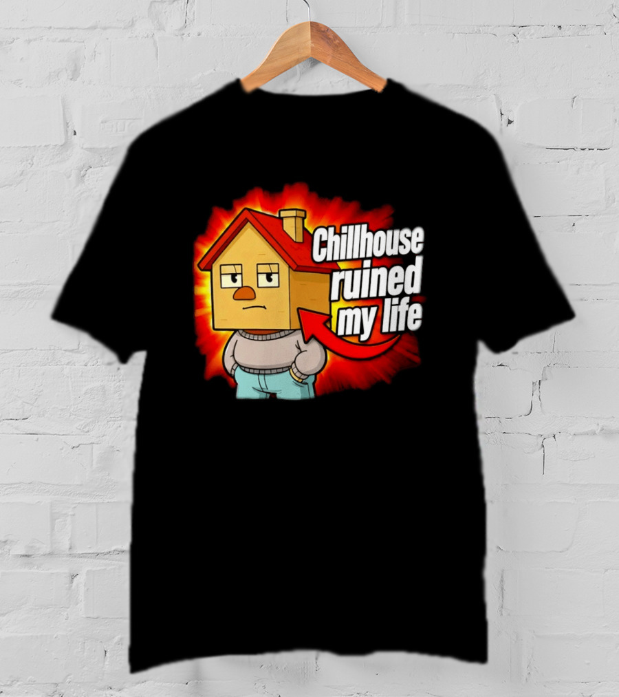 Chillhouse Ruined My Life Cube House T-Shirt