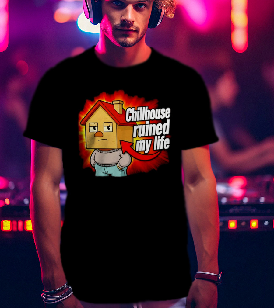 Chillhouse Ruined My Life Cube House T-Shirt