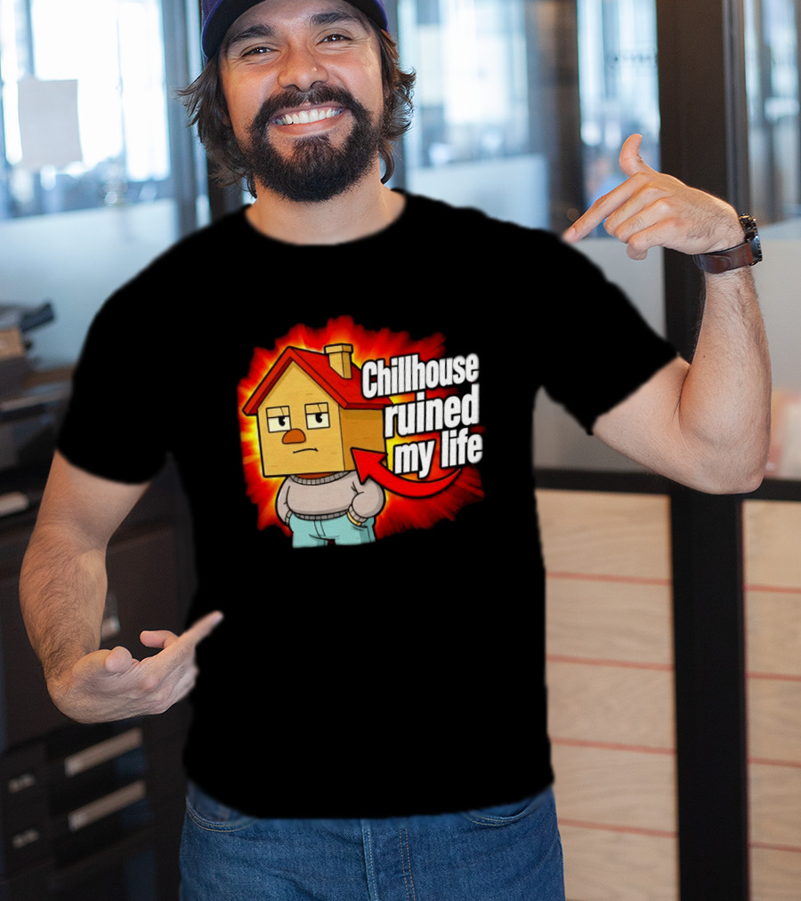 Chillhouse Ruined My Life Cube House T-Shirt