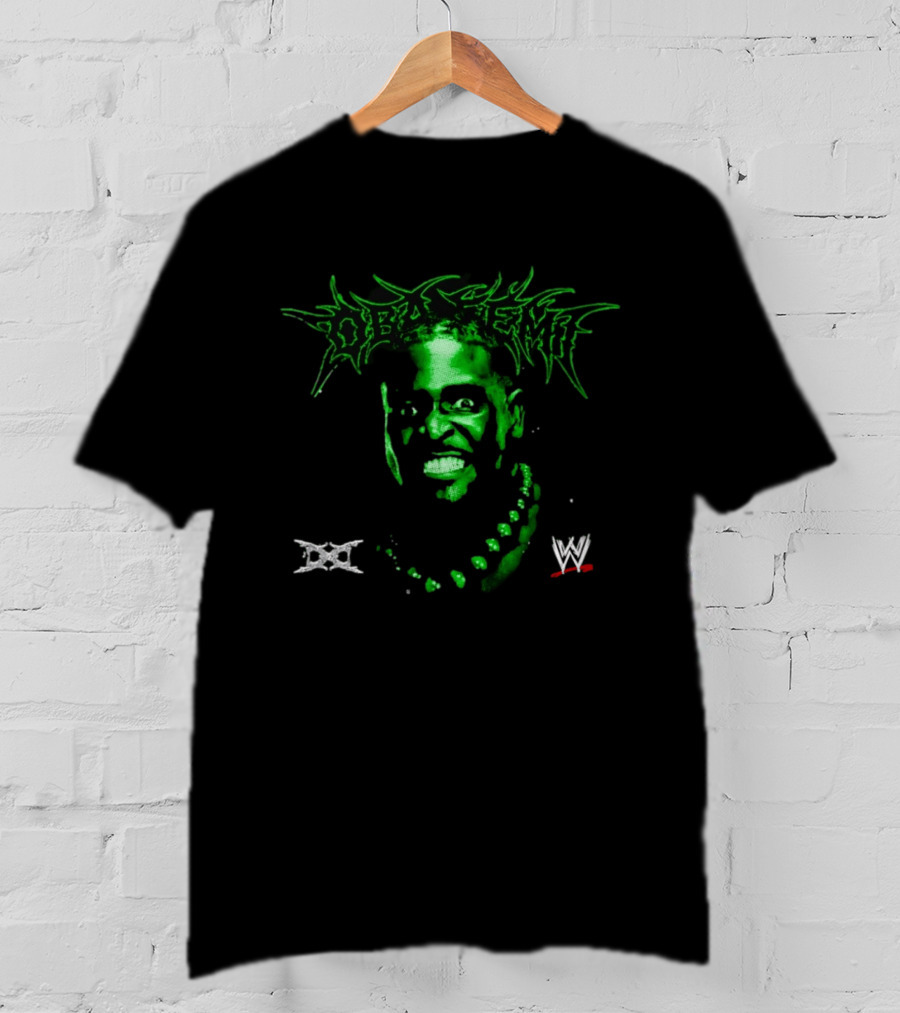 Ken Carson Oba Femi WWE DX Logo Green Face T-Shirt