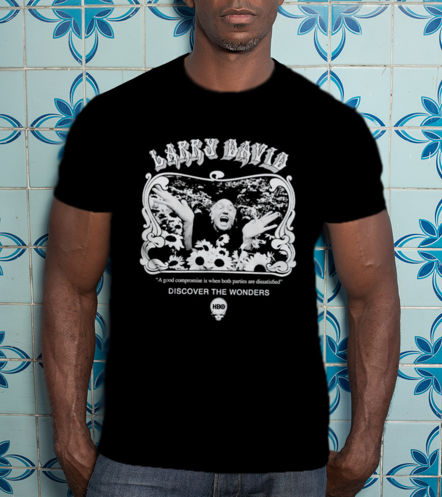 Larry David A Good Compromise Is When Both Parties Are Dissatisfied Forever T-Shirt