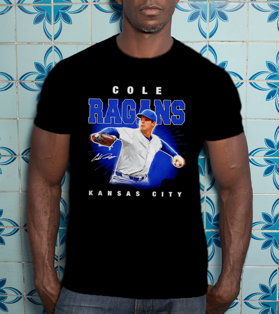 Cole Ragans Iconic Kansas City Pitcher Baseball Performance T-Shirt