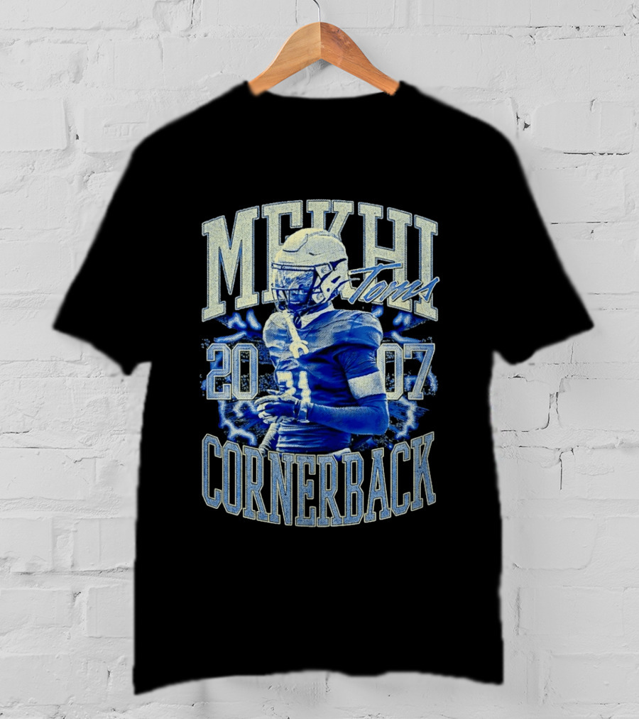 Mekhi Toms Cornerback 2007 Football Player Sports T-Shirt