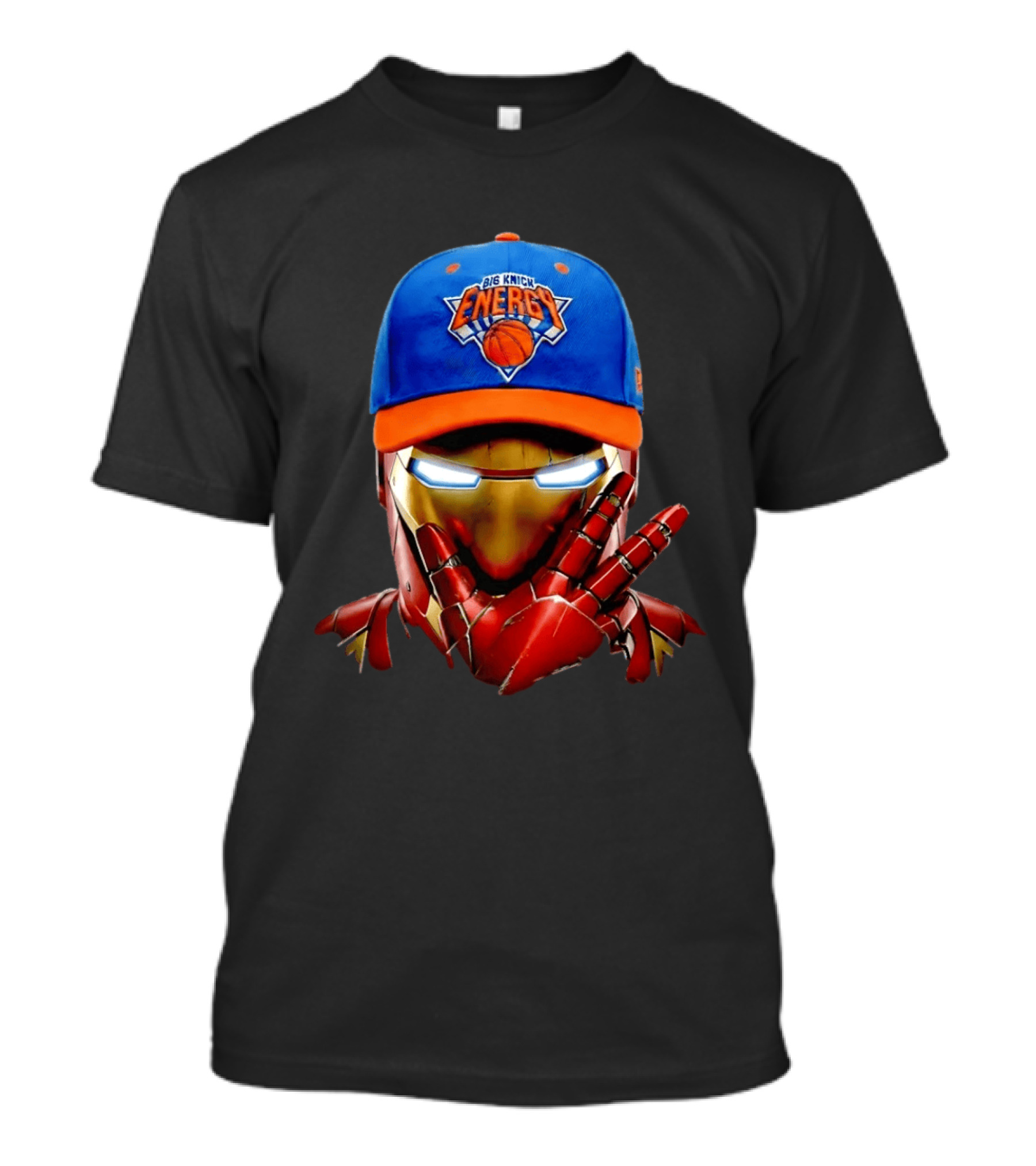 Big Knick Energy Iron Man New York Knicks T-Shirt