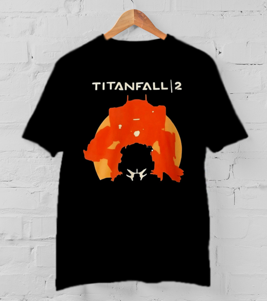 Rip Vince Zampella Titanfall 2 Orange Mech T-Shirt