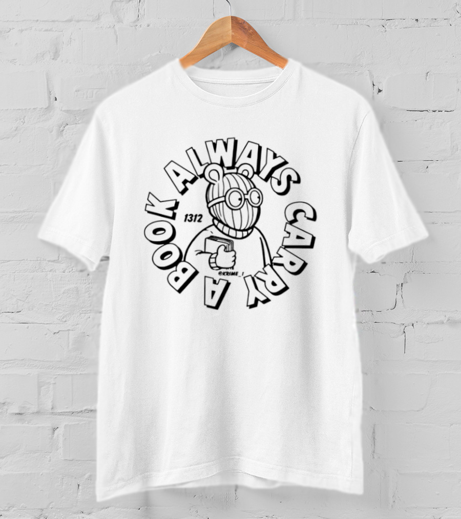 Always Carry A Book Arthur Read Reading Bear T-Shirt