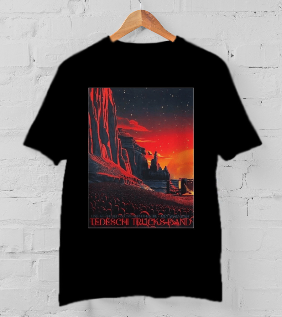 Tedeschi Trucks Band Live At Red Rocks Amphitheatre July 26 27 2024 Morrison Colorado T-Shirt