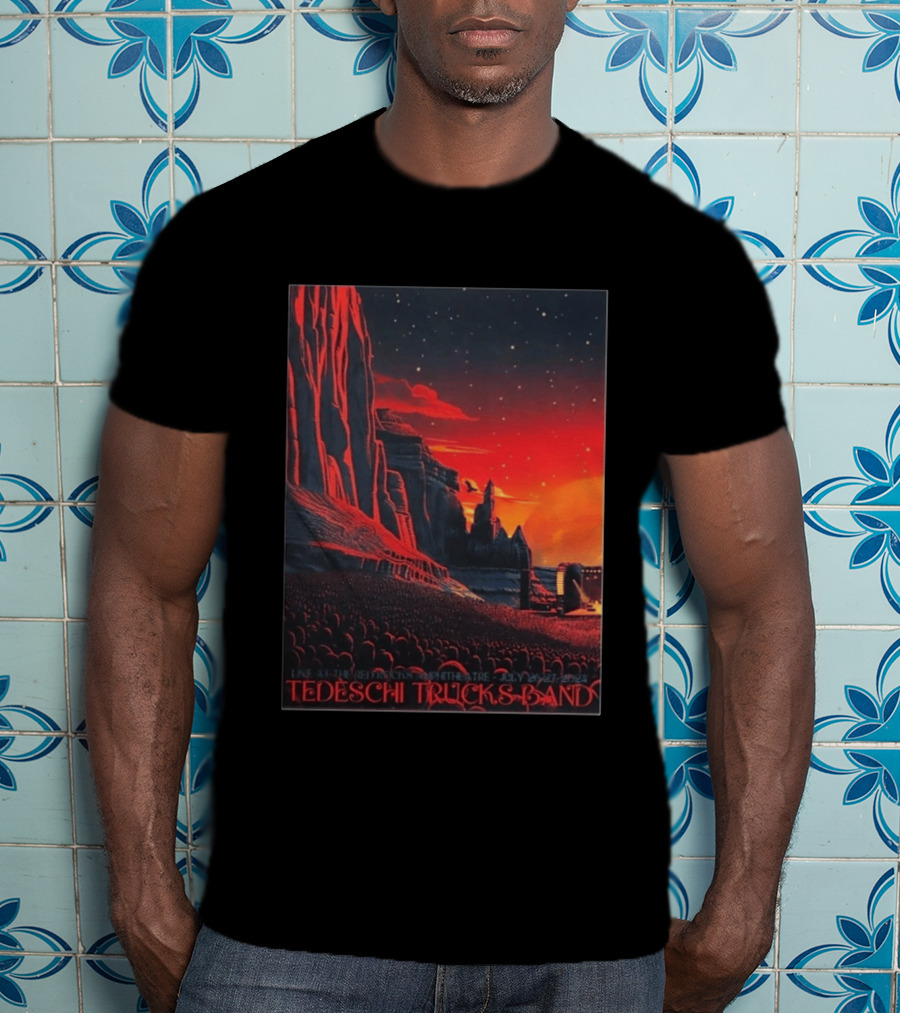 Tedeschi Trucks Band Live At Red Rocks Amphitheatre July 26 27 2024 Morrison Colorado T-Shirt