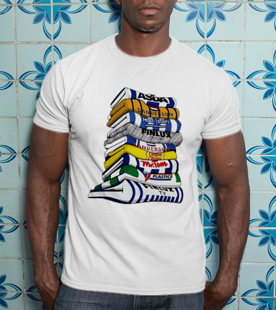 ASDA Sanderson Host Stay Finlux TV Chupa Chups Mr Tom Plastics T-Shirt