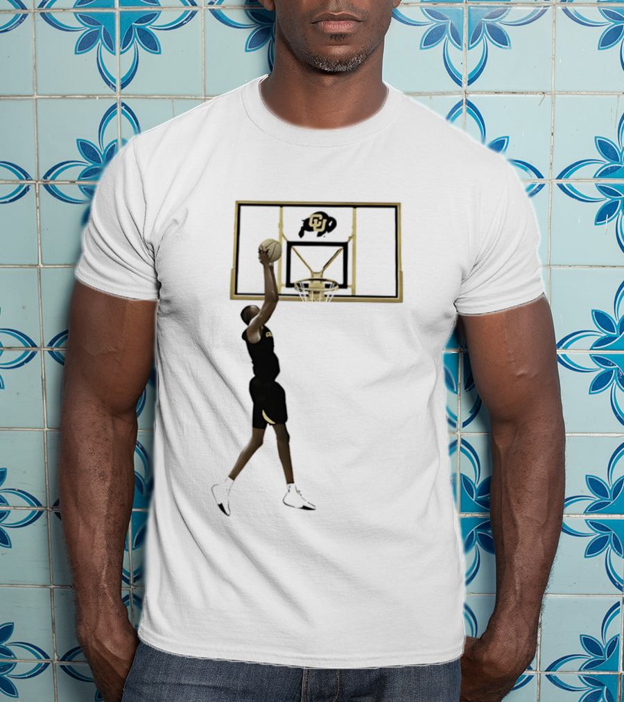 Colorado Buffaloes Bangot Dak Dunk Basketball Team T-Shirt