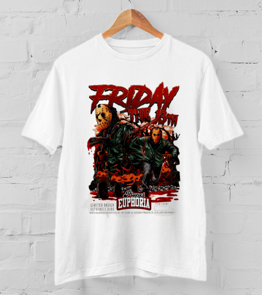 Friday The 13th Jason Voorhees Planet Euphoria Limited Edition T-Shirt