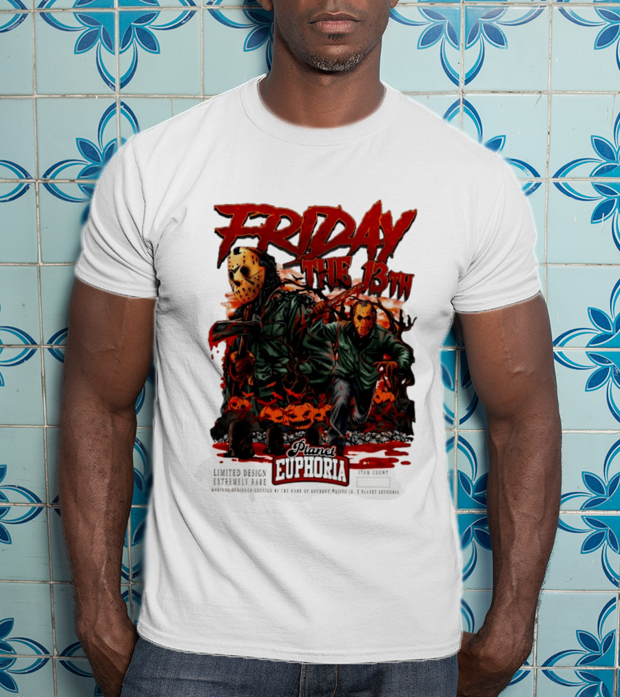 Friday The 13th Jason Voorhees Planet Euphoria Limited Edition T-Shirt