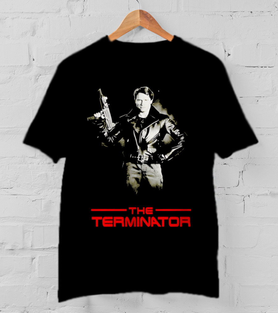 The Terminator Arnold Schwarzenegger Iconic Movie T-Shirt