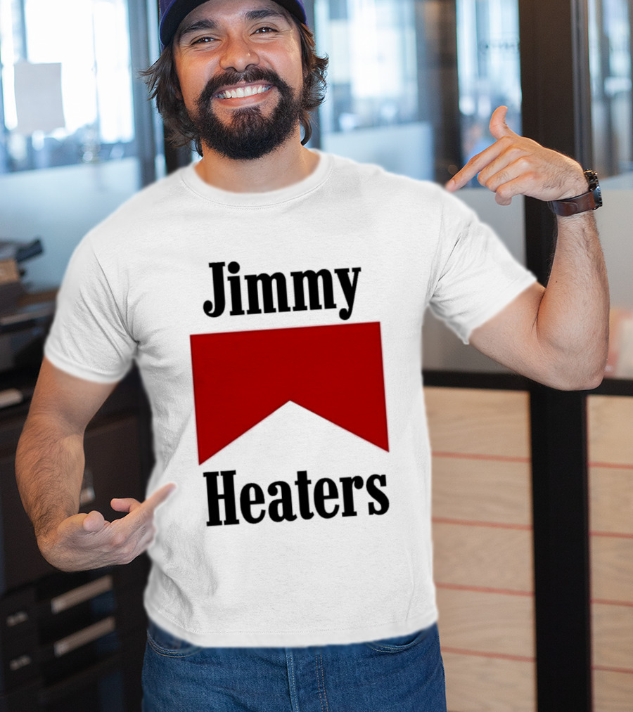 Jimmy Heaters Marlboro Cigarettes Red Banner T-Shirt