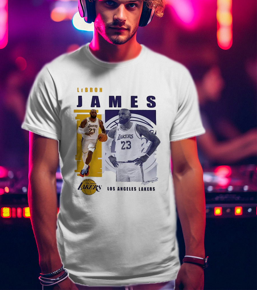 LeBron James Los Angeles Lakers NBA 2026 Team Legend T-Shirt