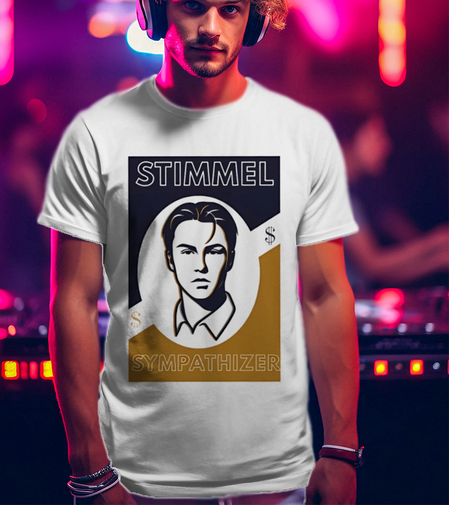 Stimmel Sympathizer Face Art With Dollar T-Shirt