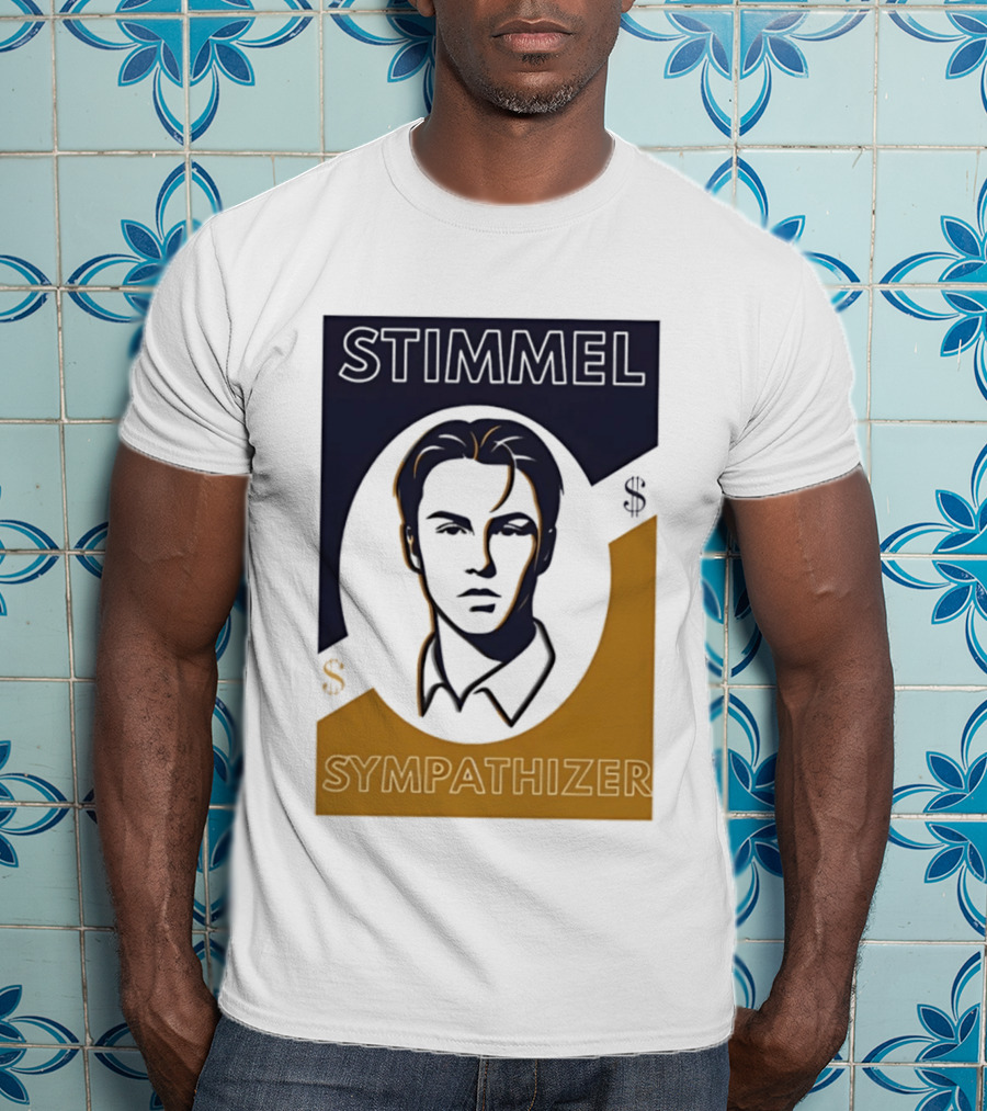Stimmel Sympathizer Face Art With Dollar T-Shirt