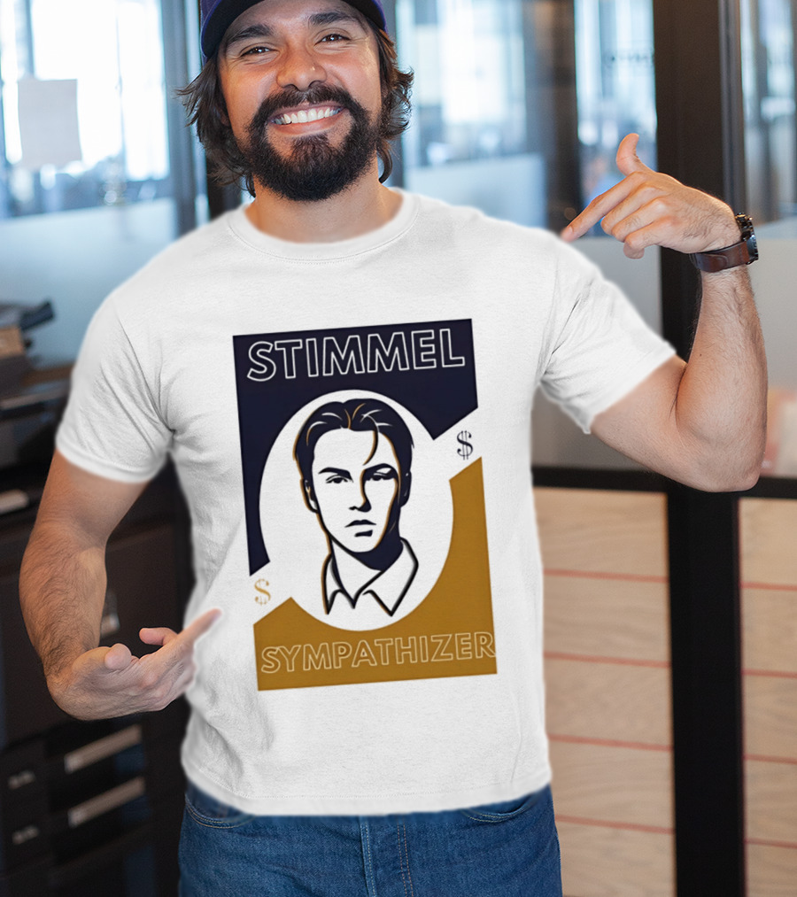 Stimmel Sympathizer Face Art With Dollar T-Shirt