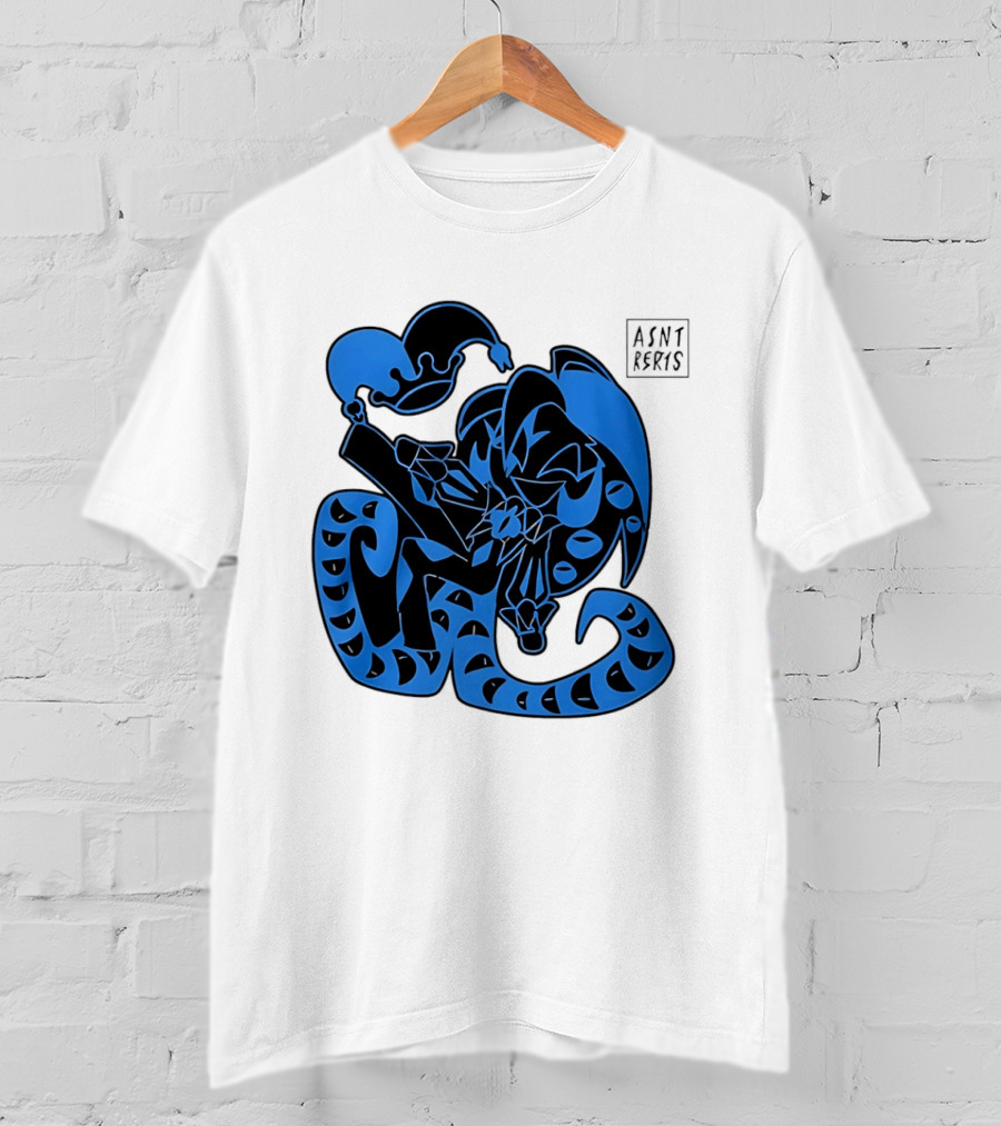 Shadow Milk Cookie Run A4NT Peeking Jester Snake T-Shirt