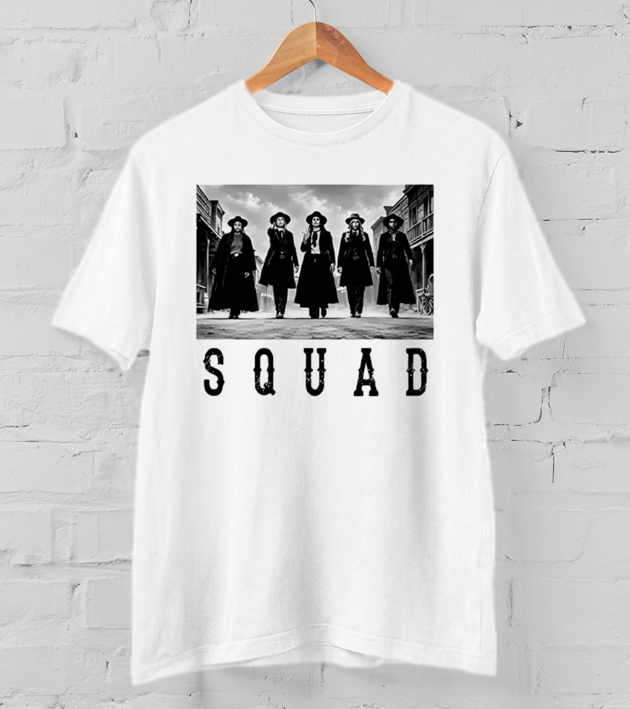 Indiana Fever Squad Caitlin Clark Lexie Hull Aliyah Boston Kelsey Mitchell Sophie Cunningham Western Walk T-Shirt
