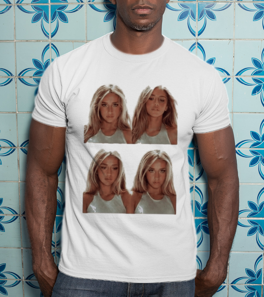 Tate McRae Photo Collage Lollapalooza 2026 Chicago T-Shirt