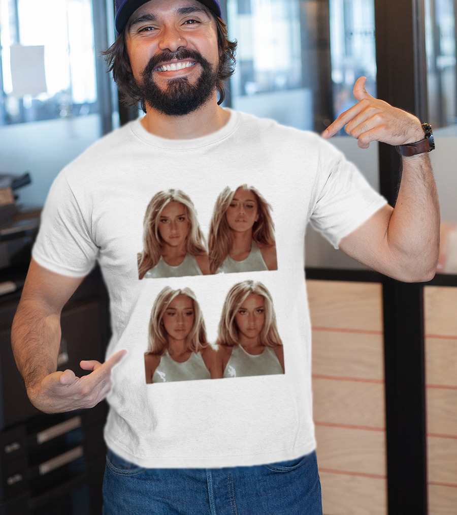 Tate McRae Photo Collage Lollapalooza 2026 Chicago T-Shirt