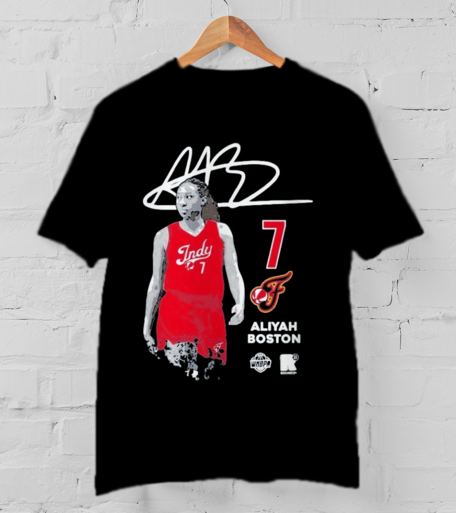 Aliyah Boston Indy 7 Indiana Fever WNBPA T-Shirt